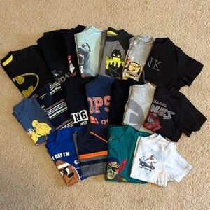 2T bundle shirts 2T lot boys